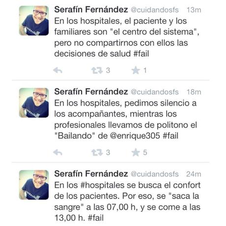 El paciente (no) es el centro del sistema sanitario tres tweets para reflexionar