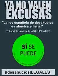 El RDL 11/2014: ¿Cuántas personas perderán su casa, por esta nueva tropelía?