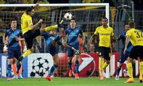 El Dortmund anula al Arsenal