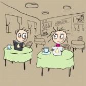 29855999-muchacha-en-cafe-coquetear-ogle-vector-ilustracion-de-dibujos-animados