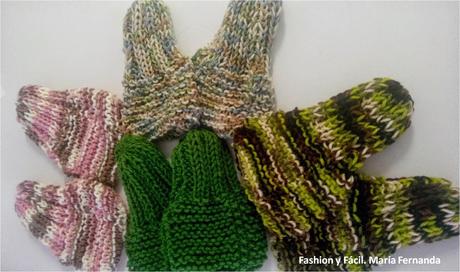 Patucos para otoño-invierno Halloween y Thanks giving (Slippers tricot) Patucos para otoño-invierno Halloween y Thanks giving (Slippers tricot)