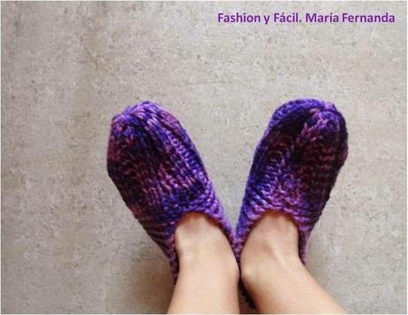 Patucos para otoño-invierno Halloween y Thanks giving (Slippers tricot) Patucos para otoño-invierno Halloween y Thanks giving (Slippers tricot)