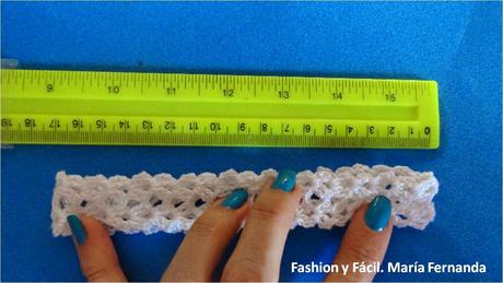 Cintillo, diadema o vincha para bebé fácil de tejer a ganchillo y muy vistosa (Baby crocheted Headband)