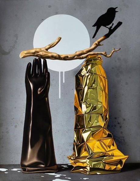 Las naturalezas muertas de Eckart Hahn Eckart Hahn, Luna, 2012, acrílico sobre lienzo, 90 x 70 cm. Cortesía del artista