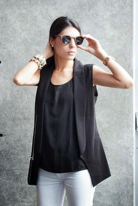 Working Girl : El chaleco blazer. Working Girl : El chaleco blazer.