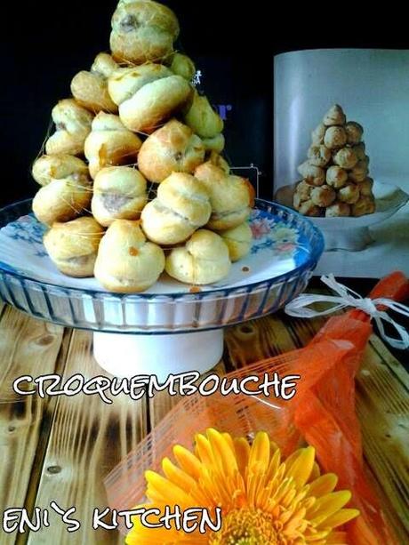 Croquembouches, masa coux rellena de crema de trufa - Tort conic pasta coux umplut cu frisca de ciocolata! Croquembouches, masa coux rellena de crema de trufa - Tort conic pasta coux umplut cu frisca de ciocolata!