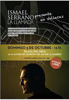 Ismael Serrano presentará su nuevo disco con un concierto gratuito en la calle en Vallecas