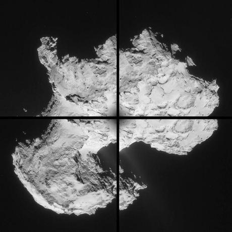 J y C, lugares elegidos para el aterrizaje de Philae J y C, lugares elegidos para el aterrizaje de Philae