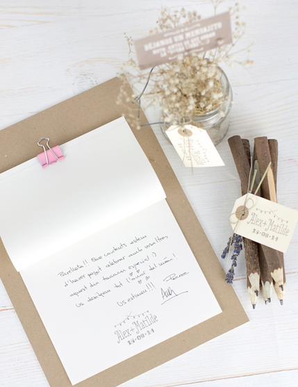 4 ideas para usar un sello personalizado en tu boda