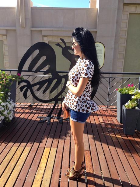 Camiseta de Zara, look Animal Print Camiseta de Zara, look Animal Print