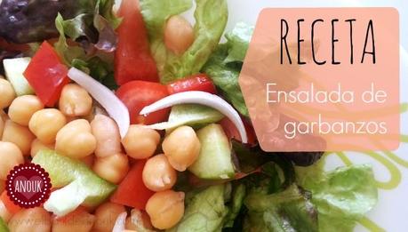 Receta | Ensalada de garbanzos