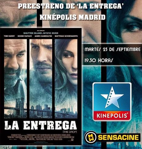 Lista de ganadores de las 5 entradas dobles para el preestreno de 'La Entrega'