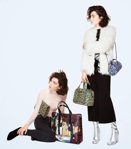 Catálogo Bimba y Lola otoño-invierno 2014/2015: bolsos estampados y mucho peluche