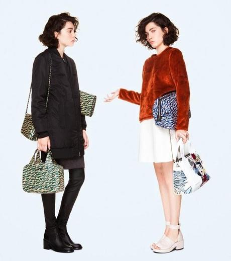 Catálogo Bimba y Lola otoño-invierno 2014/2015: bolsos estampados y mucho peluche