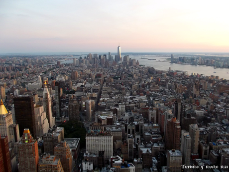 Planning de 7 días en Nueva York Vista del Downtown desde el Empire State
