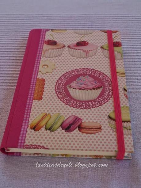 Cuaderno de cocina.