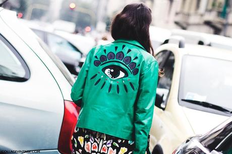 Milan_Fashion_Week_Spring_Summer_15-MFW-Street_Style-Kenzo_Biker-1