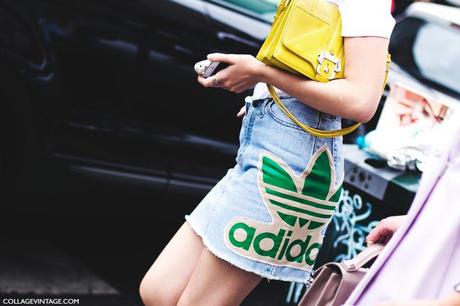 Milan_Fashion_Week_Spring_Summer_15-MFW-Street_Style-Denim_Skirt-Adidas-