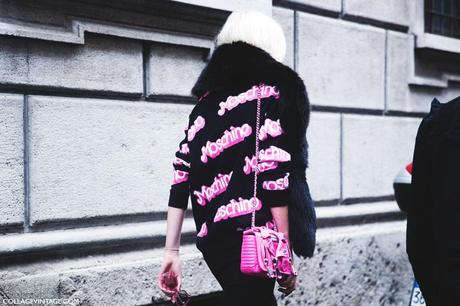 Milan_Fashion_Week_Spring_Summer_15-MFW-Street_Style-Moschino_Barbie_SweatShirt-Bag-