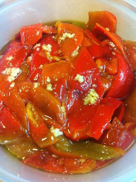 Ensalada De Pimientos Asados Con Atún Y Patatas Ensalada De Pimientos Asados Con Atún Y Patatas