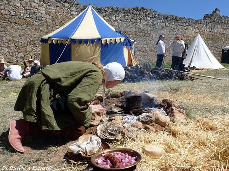 Mundial de Combate Medieval en el Castillo de Belmonte campamento-medieval