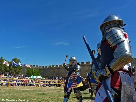 Mundial de Combate Medieval en el Castillo de Belmonte Caballeros-medievales-en-lucha