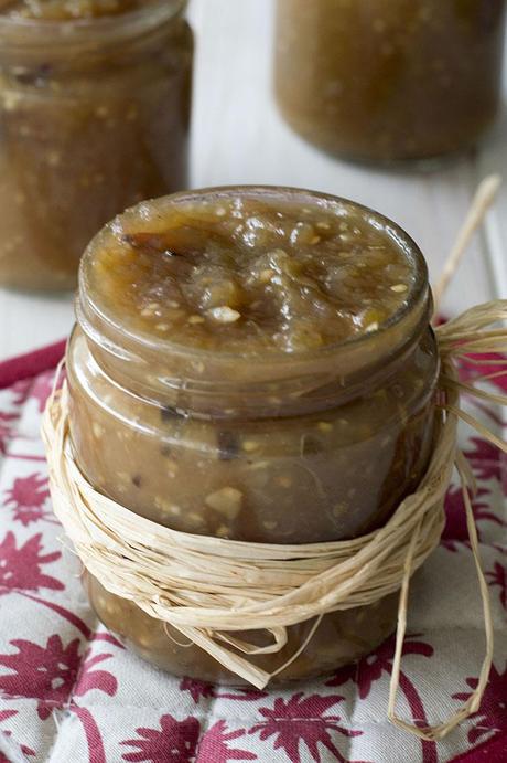 CHUTNEY DE BERENJENAS CON ESPECIAS