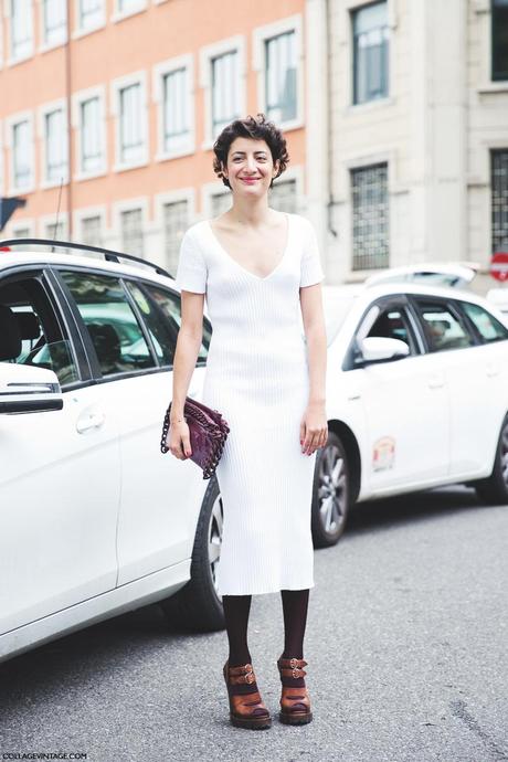 Milan_Fashion_Week_Spring_Summer_15-MFW-Street_Style-Bodycon_Dress-Prada_Sandals-