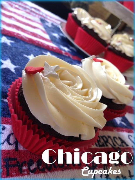 Chicago Cupcakes de Chocolate con Buttercream de Sirope de Arce. Cooking in America. Chicago Cupcakes de Chocolate con Buttercream de Sirope de Arce. Cooking in America.