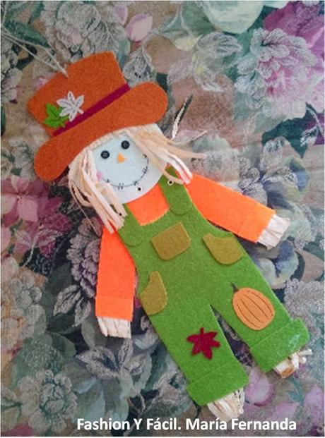 Cómo hacer un espantapájros para decorar en el otoño y el día de acción de gracias (A Scarecrow for thanks giving) Cómo hacer un espantapájros para decorar en el otoño y el día de acción de gracias (A Scarecrow for thanks giving)