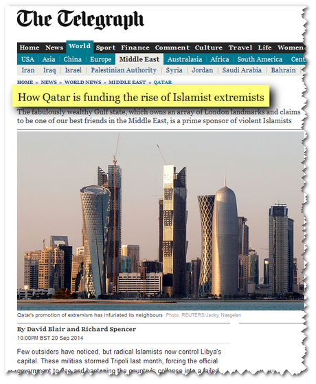 Qatar, el aliado de EE.UU. financia extremistas en Libia o Siria Qatar, el aliado de EE.UU. financia extremistas en Libia o Siria