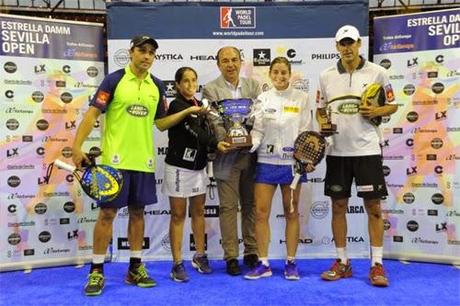 Los ganadores en el World Padel Tour Sevilla