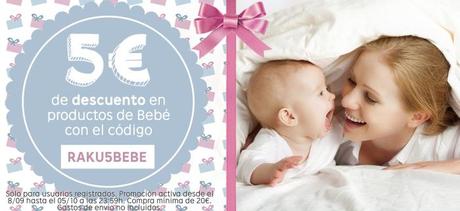 Plataforma online que te ayuda a reducir los gastos de la llegada del bebé rakuten2