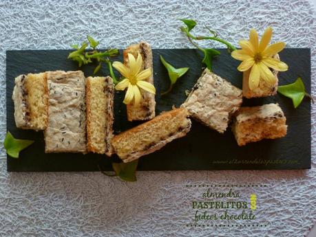 Pastelitos de Almendra y Fideos de Chocolate