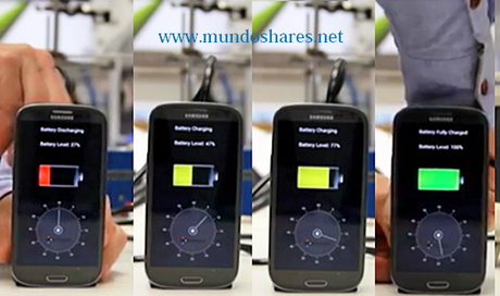 Cargar la batería de un Smartphone en 30 segundos
