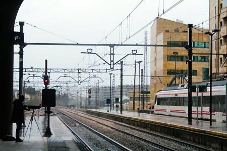 Estación de trenes de Oviedo. Imágenes: LABoral / L. Arias