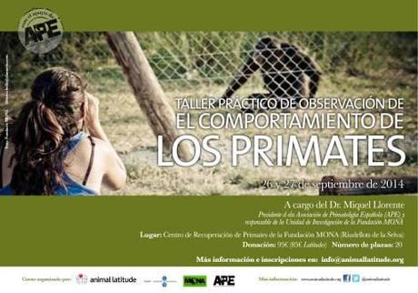 Curso: Taller Práctico de Observación del Comportamiento de los Primates 1277906_839723932735200_563625492175474008_o