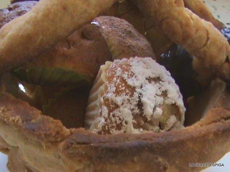 CESTA DE MASA QUEBRADA .RETO UNA GALLETA UN CUENTO. CAPERUCÍTA ROJA CESTA DE MASA QUEBRADA .RETO UNA GALLETA UN CUENTO. CAPERUCÍTA ROJA