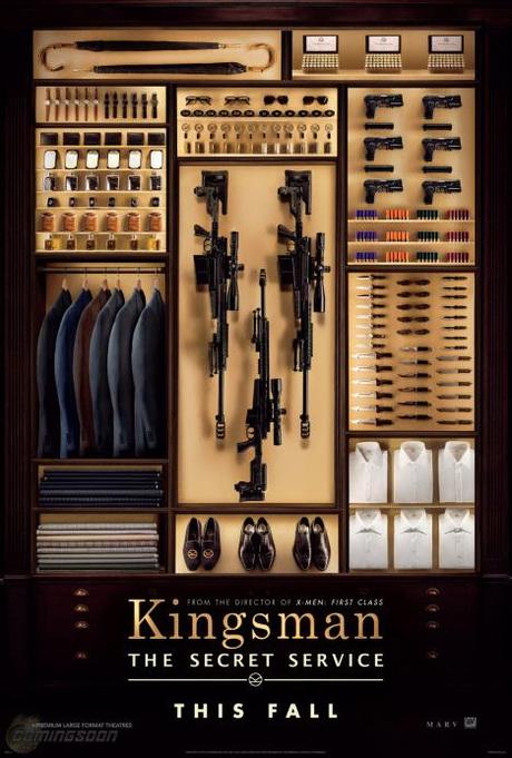 Afiche Kingsman The Secret Service