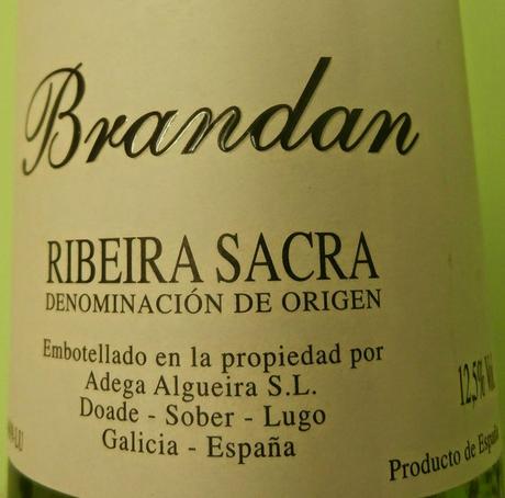 Brandan Godello 2013, de Adega Algueira