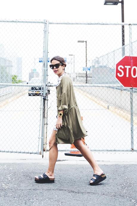 The Sixties are back Plaid_Dress-Trench-Birks-Topshop-Back_To_Sixties-7