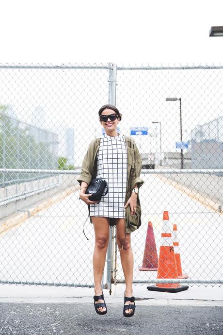 The Sixties are back Plaid_Dress-Trench-Birks-Topshop-Back_To_Sixties-5