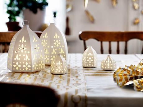 Navidad Ikea 2014: Decorar en Blanco y Dorado