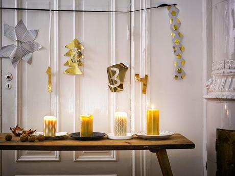 Navidad Ikea 2014: Decorar en Blanco y Dorado