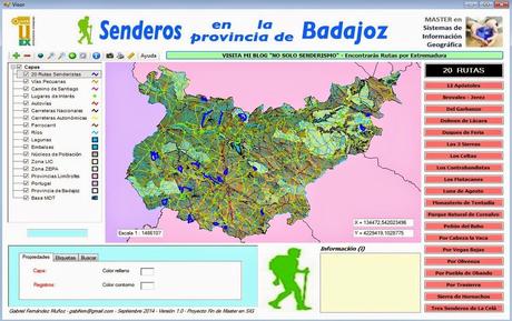 Visor de Rutas Senderistas Visor de Rutas Senderistas