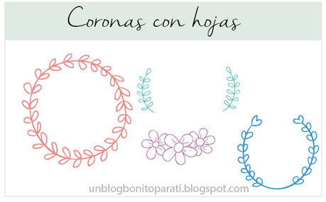 Freebies: Dibujos Coronas de laurel Freebies: Dibujos Coronas de laurel
