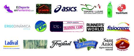 ¡Gracias por hacer posible nuestro I Training Camp de running femenino! pancarta logos final
