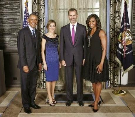 Dña. Letizia en Nueva York. Una reina que adora los bordados Dña. Letizia en Nueva York. Una reina que adora los bordados