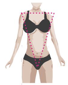 Si tu cuerpo es... tipo triángulo invertido triangulo invertido Si tu cuerpo es... tipo triángulo invertido