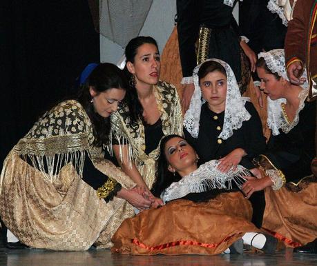 Entre flores de azafrán. La Solana y su Festival de la Zarzuela 5. Representación de la zarzuela Los Gavilanes. Autor, ACAZ
